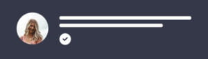 Illustration of the profile of a customer being onboarded