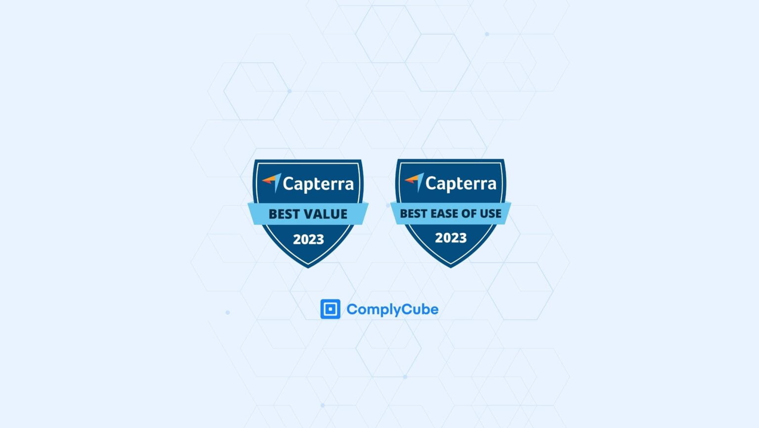 Capterra Badges ComplyCube Win