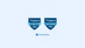 Capterra Badges ComplyCube Gagner