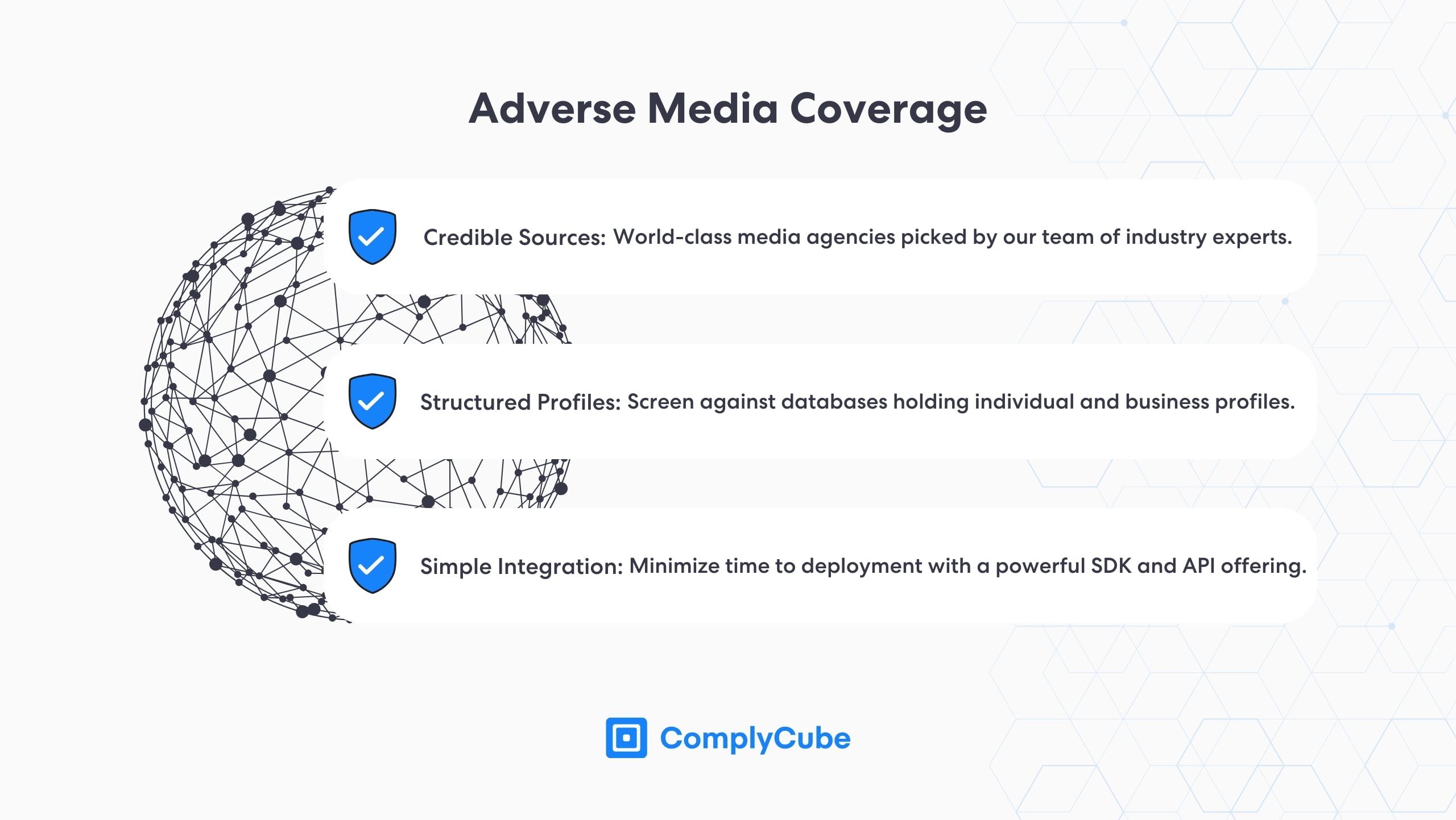 持续监控负面媒体 | Complycube 负面媒体核查是持续监测反洗钱行为的基础