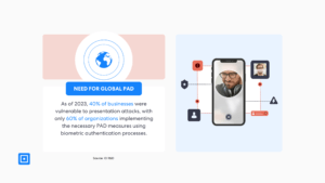 Statistics on the need for global presentation attack detection to fortify biometric verification