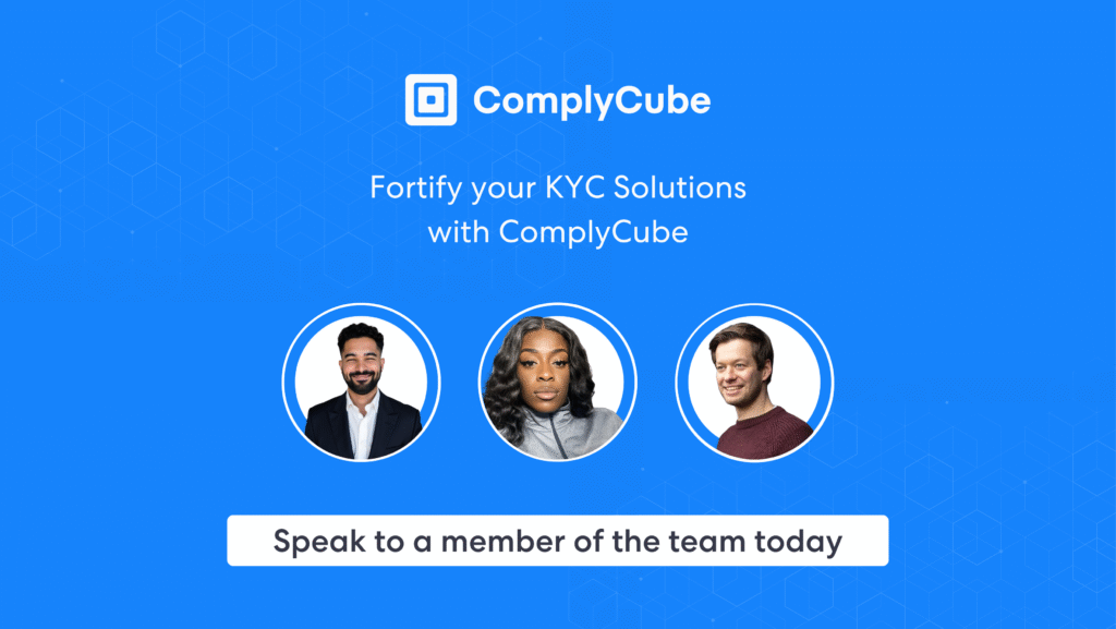 使用 ComplyCube 强化您的 KYC 解决方案