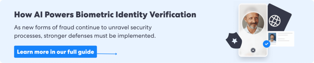 How AI Powers Biometric Identity Verification