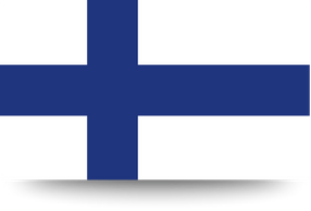 Bandera de Finlandia en el programa EID de Bankid