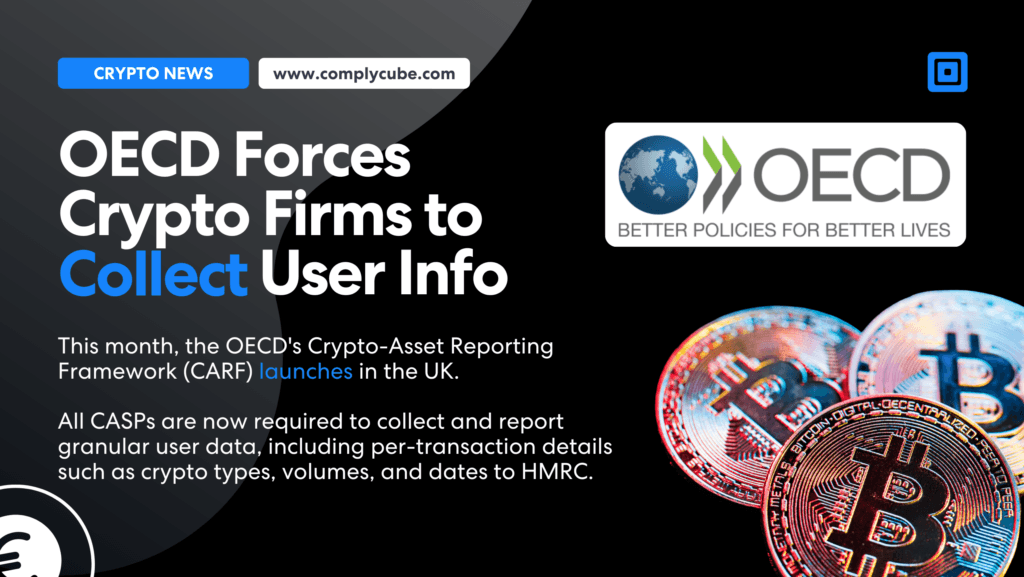Header 2 | Complycube Oecd forces crypto firms to collect user info
