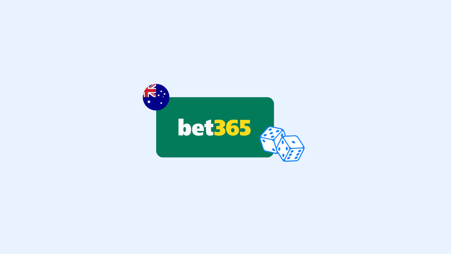 La société de jeux en ligne Bet365 mise en demeure par Austracs | Complycube L'image montre le logo de bet365 avec le drapeau australien en haut à gauche | complycube