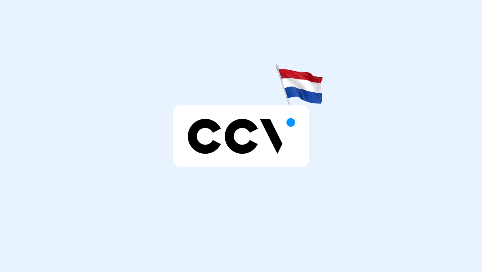 Niederlande verhängt Geldstrafe von 265 Millionen Euro gegen Finanzunternehmen CCV wegen Überwachungslücken | Complycube CCV-Logo mit französischer Flagge oben rechts | complycube