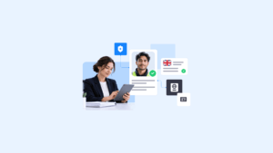 7 Digital Right to Work Mistakes Hr Teams Make | Complycube Hr professional reviewing a verified worker profile for digital right to work compliance | complycube