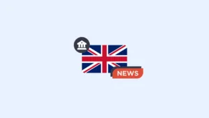 Uk Anti Money Laundering and Asset Recovery Strategy | Complycube | Complycube Image of uk flag with the news icon on the bottom right | complycube | complycube