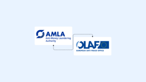 Logo of eus amla and olaf side by side | complycube
